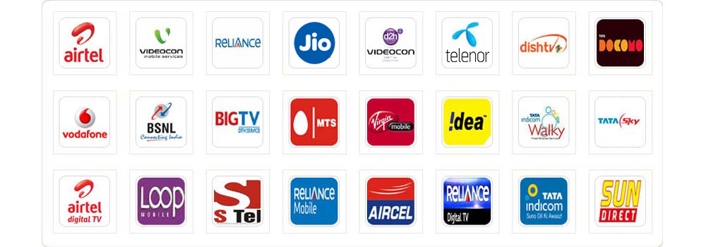 all mobile and dth operators
